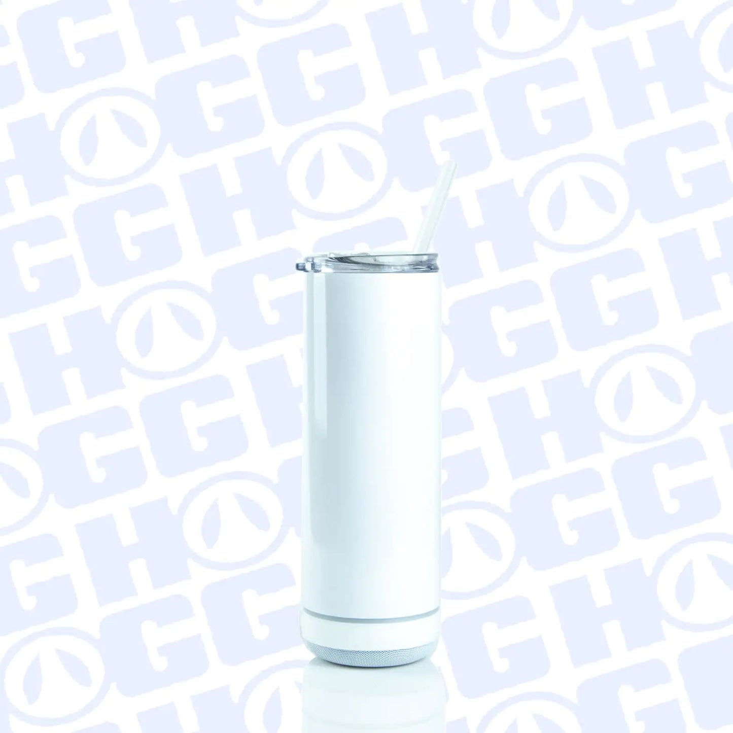 20oz WIRELESS SPEAKER TUMBLER - WHITE